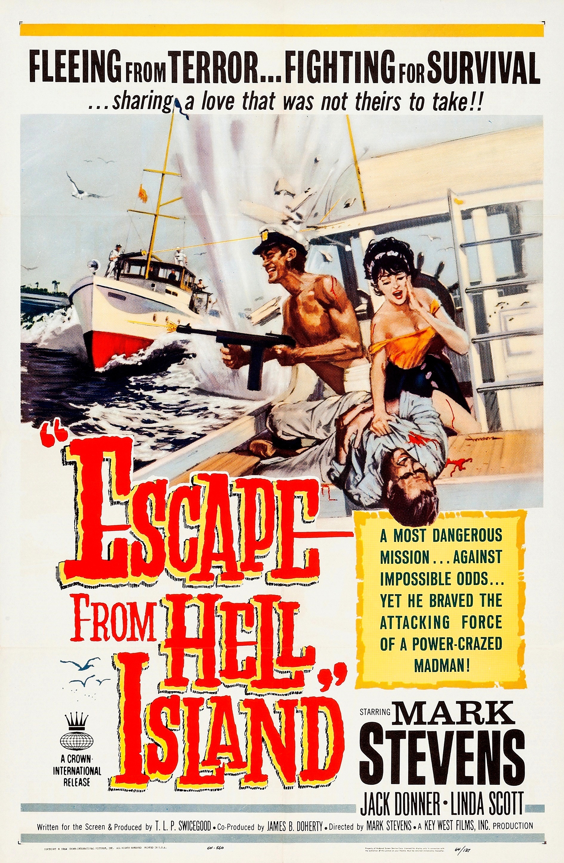 Escape from Hell Island (1963) Screenshot 3 