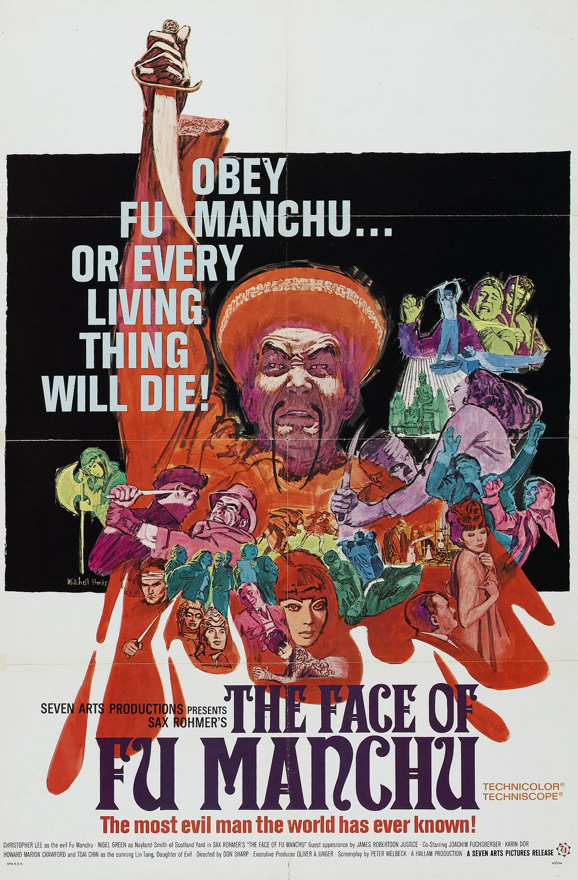 The Face of Fu Manchu (1965) with English Subtitles on DVD on DVD