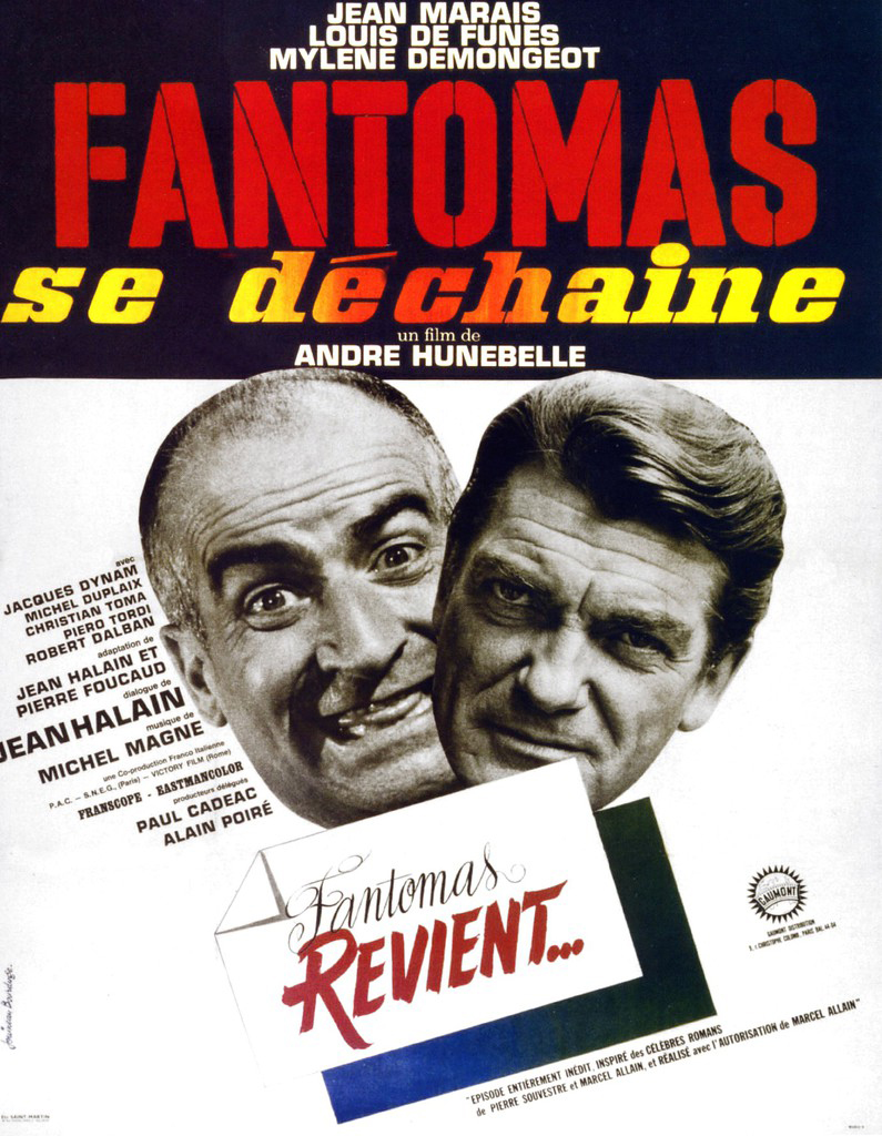 Fantomas Unleashed (1965) with English Subtitles on DVD on DVD