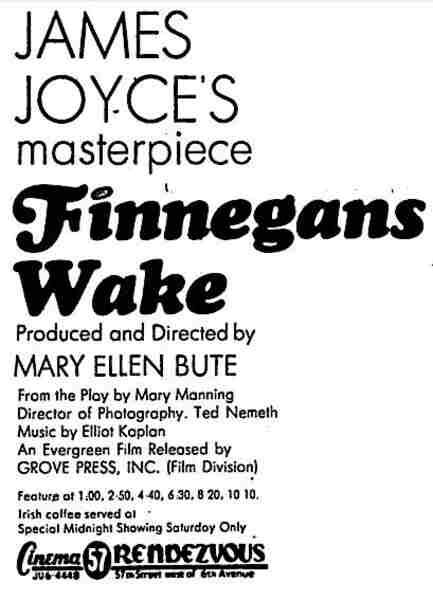 Passages from James Joyce's Finnegans Wake (1966) Screenshot 2