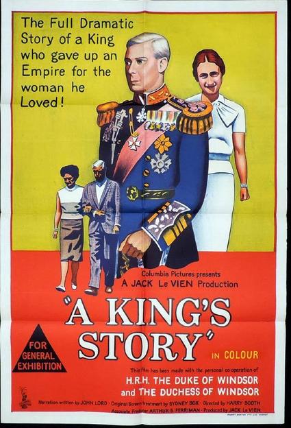 A King's Story (1965) starring Duke of Windsor on DVD on DVD