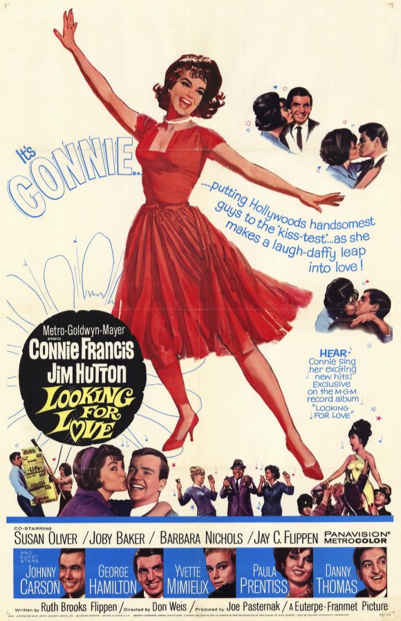 Looking for Love (1964) starring Connie Francis on DVD on DVD