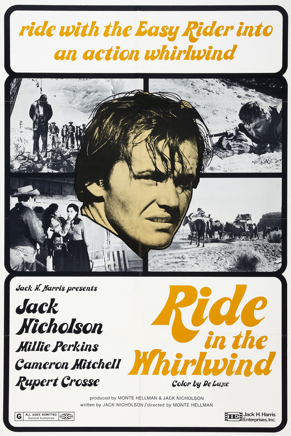 Ride in the Whirlwind (1966) starring Cameron Mitchell on DVD on DVD