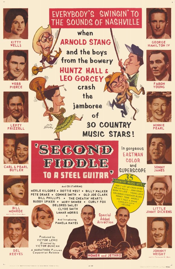 Second Fiddle to a Steel Guitar (1965) starring Arnold Stang on DVD on DVD