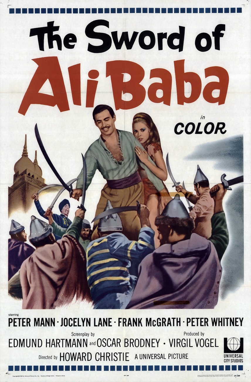 The Sword of Ali Baba (1965) starring Peter Mann on DVD on DVD