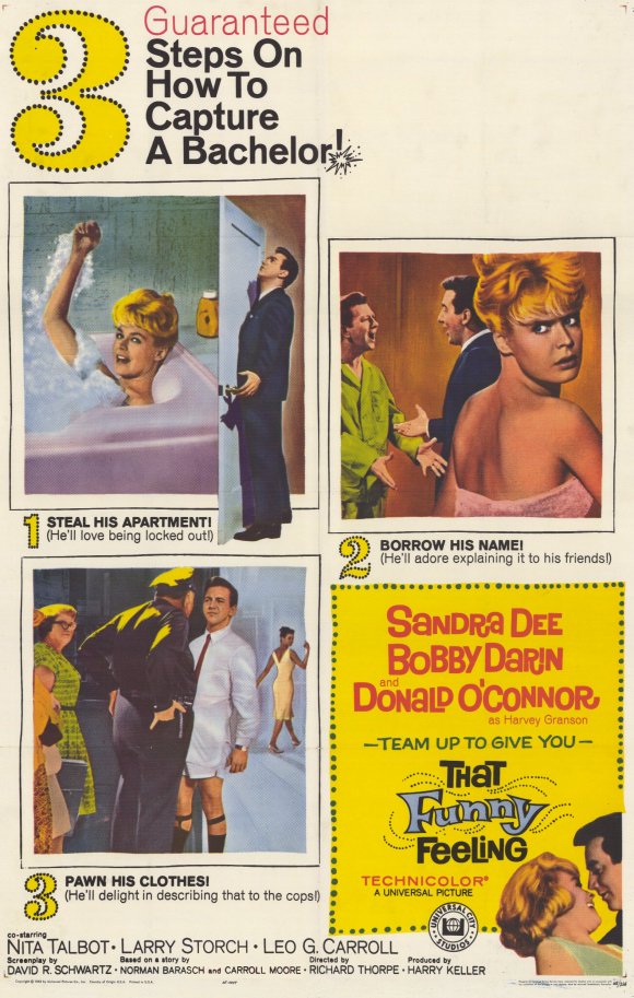 That Funny Feeling (1965) starring Sandra Dee on DVD on DVD