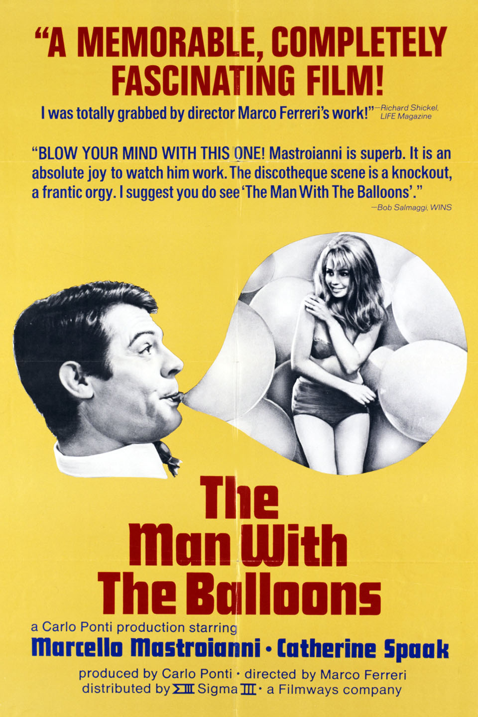 The Man with the Balloons (1965) with English Subtitles on DVD on DVD