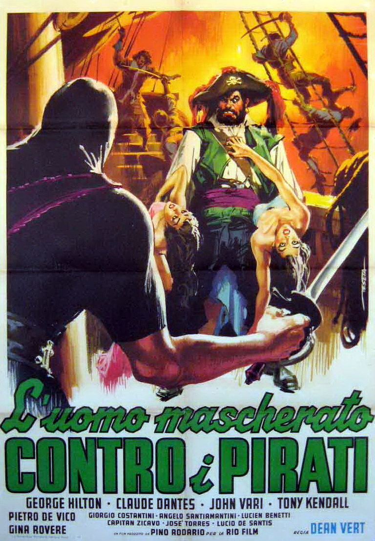 The Masked Man Against the Pirates (1964) with English Subtitles on DVD on DVD