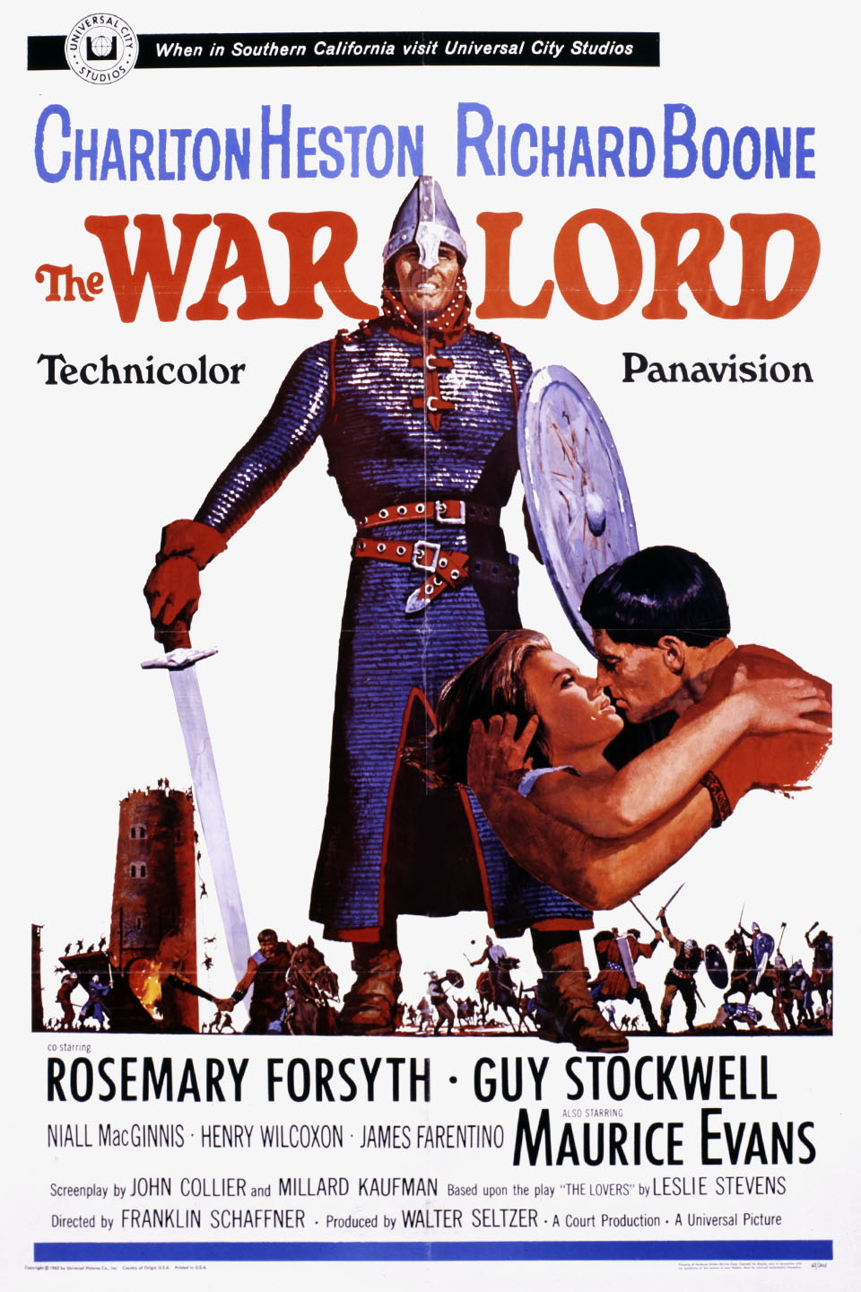 The War Lord (1965) starring Charlton Heston on DVD on DVD