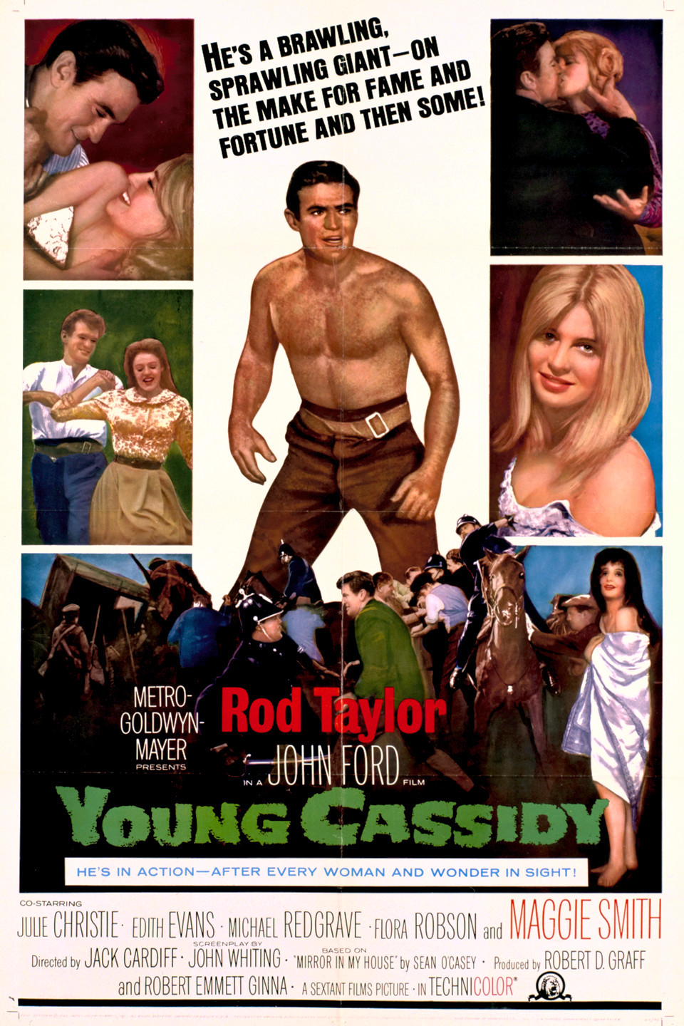 Young Cassidy (1965) starring Rod Taylor on DVD on DVD