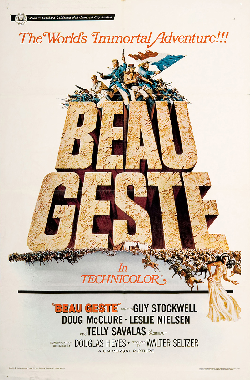 Beau Geste (1966) starring Guy Stockwell on DVD on DVD