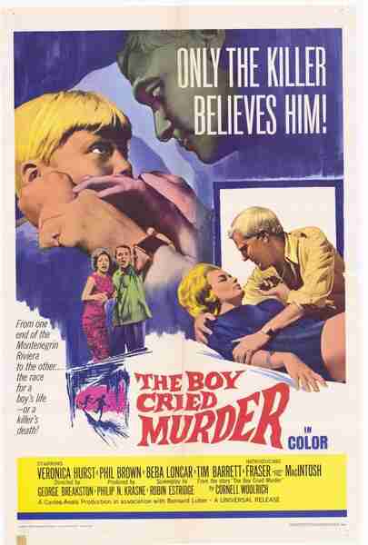 The Boy Cried Murder (1966) starring Fraser MacIntosh on DVD on DVD