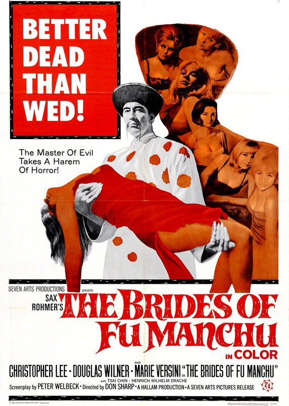 The Brides of Fu Manchu (1966) with English Subtitles on DVD on DVD
