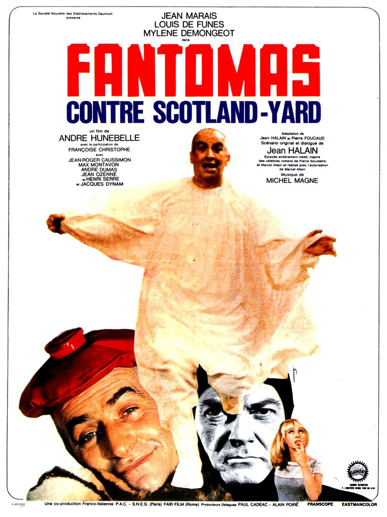 Fantomas vs. Scotland Yard (1967) with English Subtitles on DVD on DVD