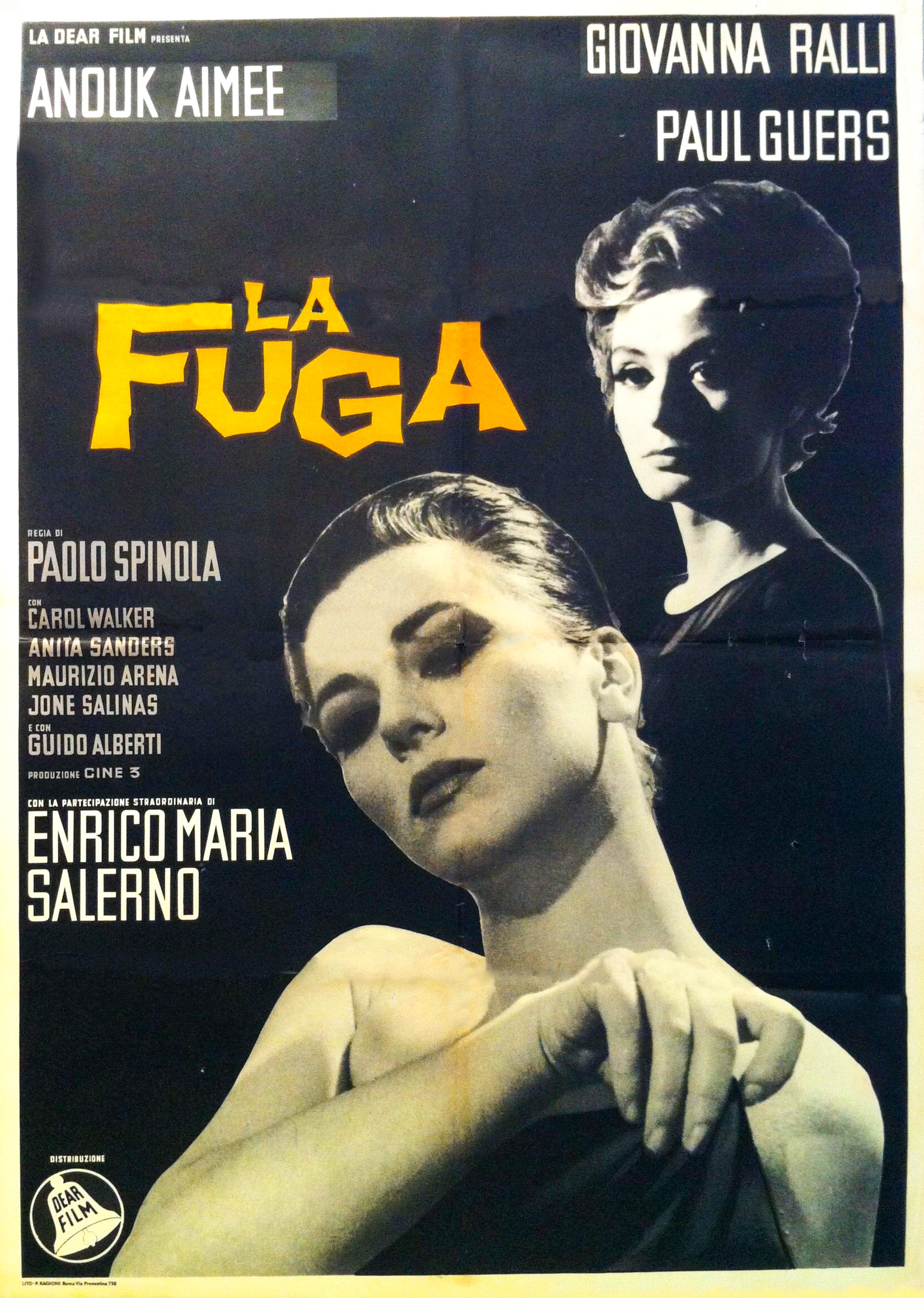 La fuga (1965) with English Subtitles on DVD on DVD