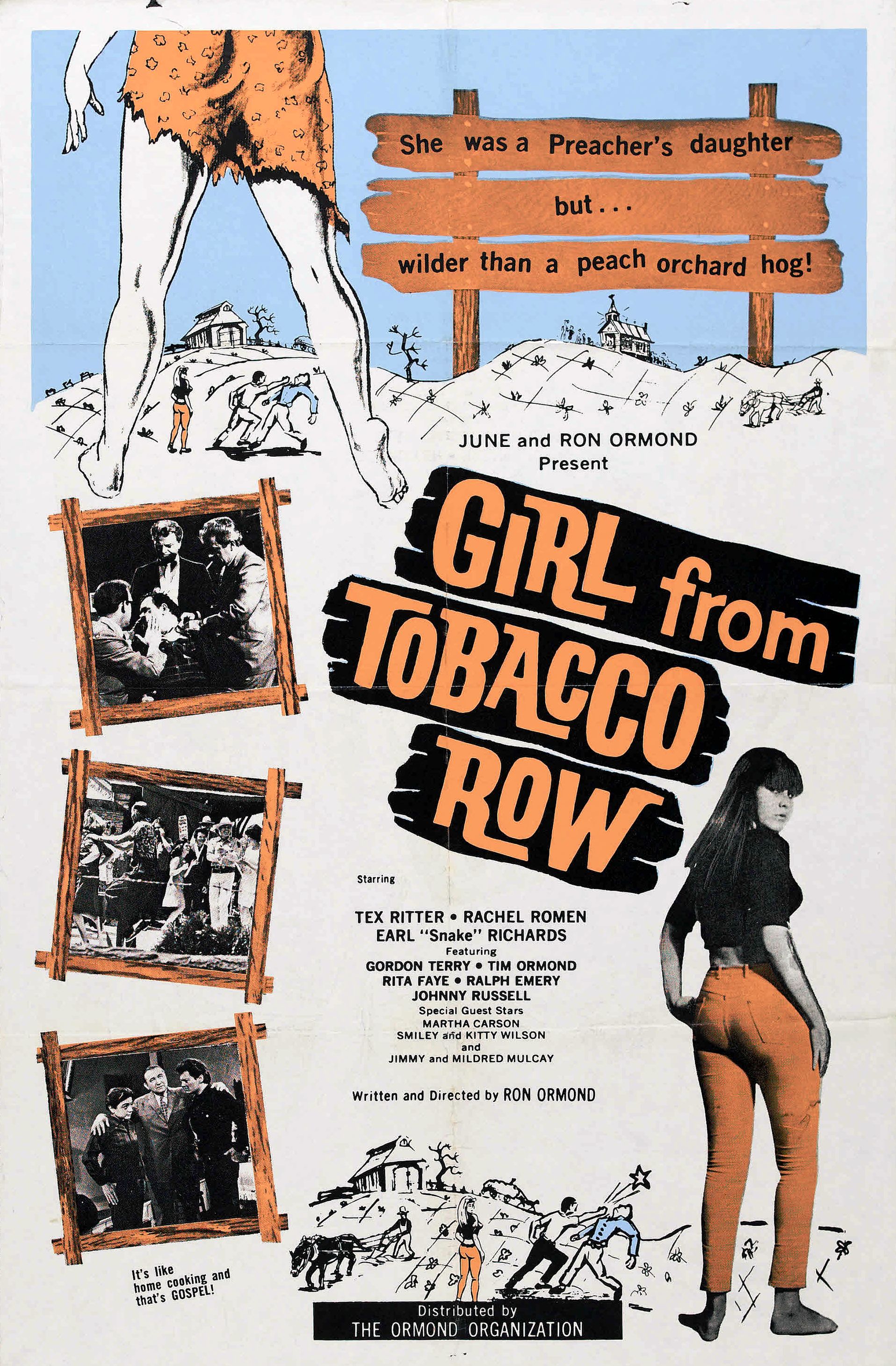 Girl from Tobacco Row (1966) starring Tex Ritter on DVD on DVD