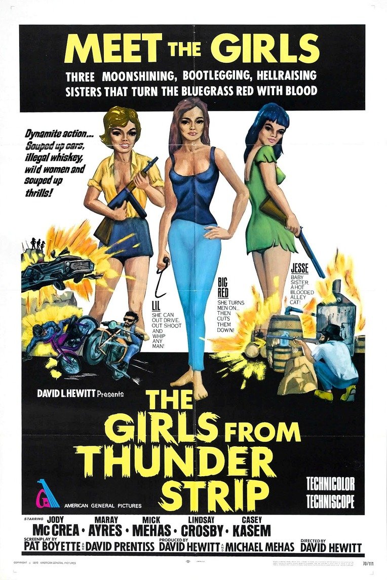 The Girls from Thunder Strip (1970) starring Jody McCrea on DVD on DVD