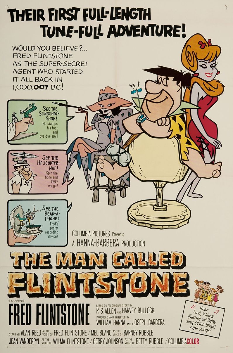 The Man Called Flintstone (1966) starring Alan Reed on DVD on DVD