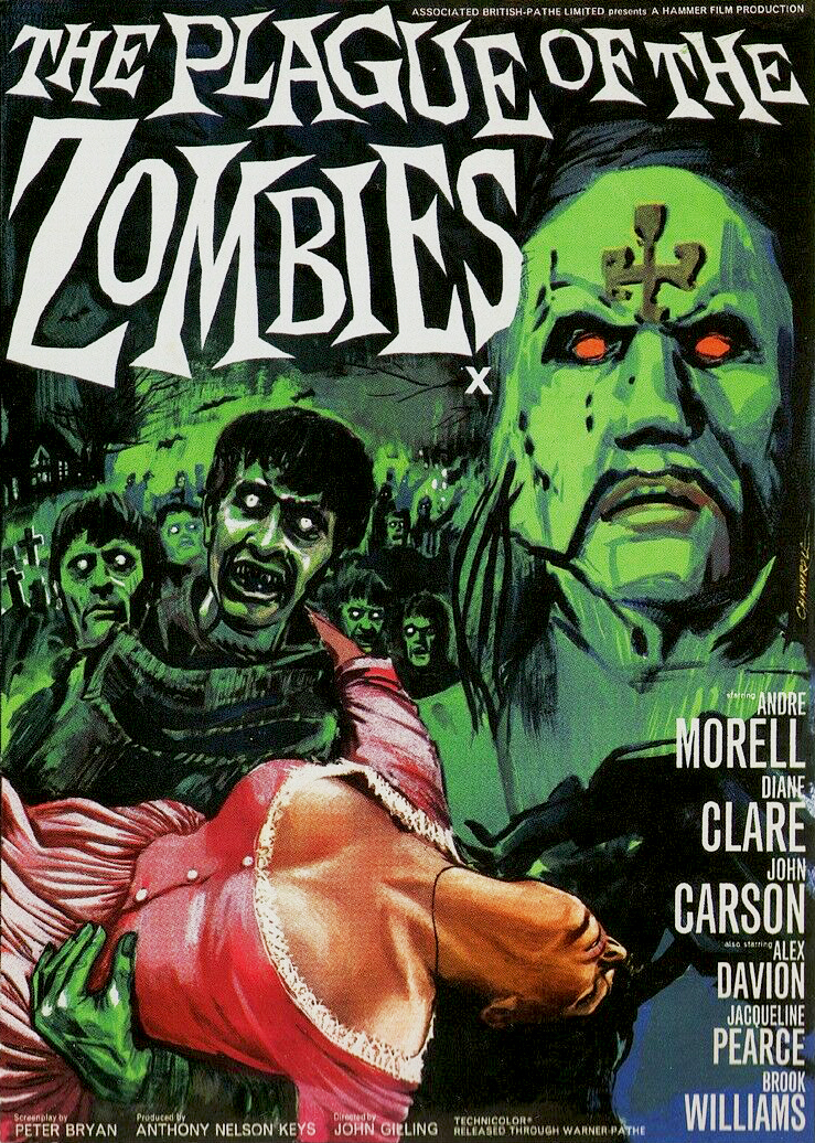 The Plague of the Zombies (1966) starring André Morell on DVD on DVD