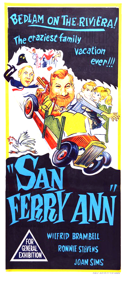 San Ferry Ann (1965) starring Wilfrid Brambell on DVD on DVD