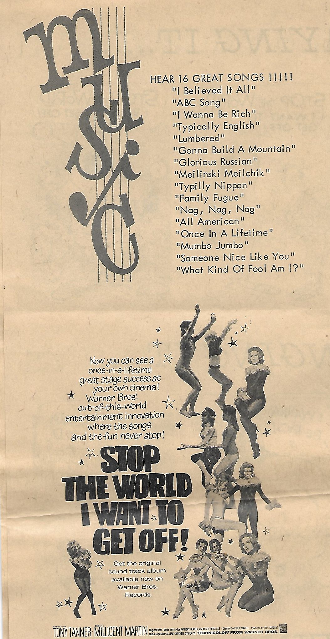 Stop the World: I Want to Get Off (1966) Screenshot 3