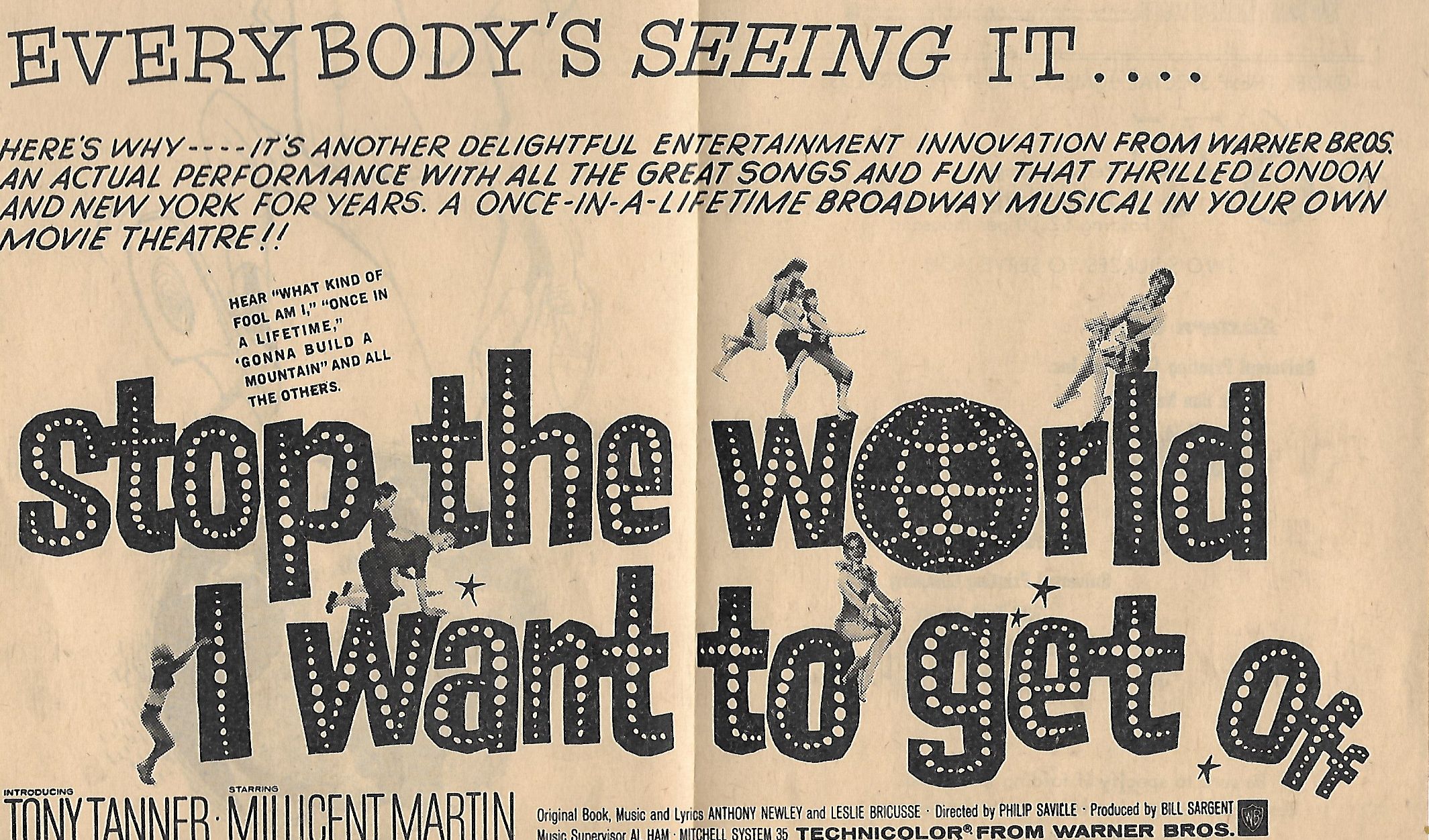 Stop the World: I Want to Get Off (1966) Screenshot 4