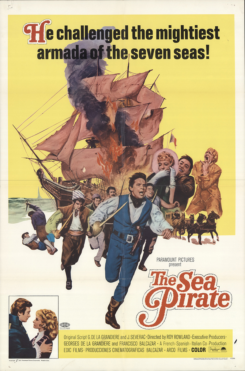 The Sea Pirate (1966) with English Subtitles on DVD on DVD