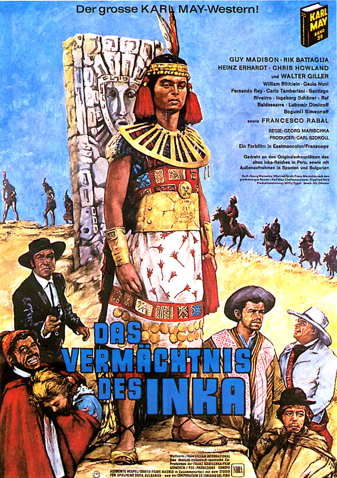 Legacy of the Incas (1965) with English Subtitles on DVD on DVD
