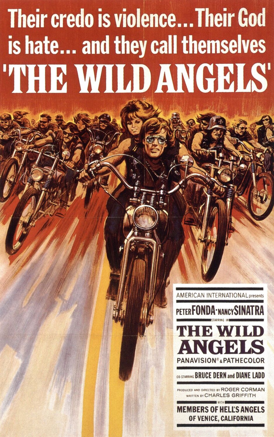 The Wild Angels (1966) starring Peter Fonda on DVD on DVD