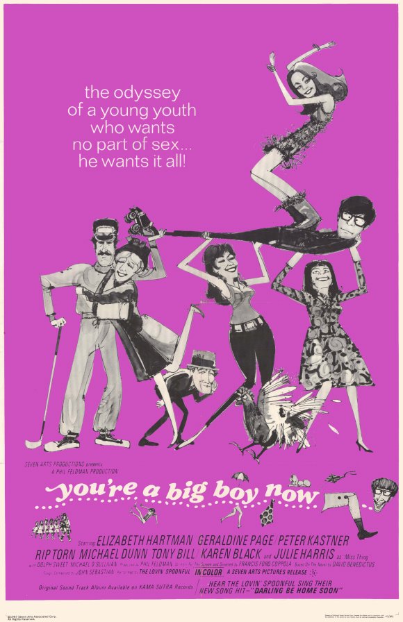 You're a Big Boy Now (1966) starring Elizabeth Hartman on DVD on DVD