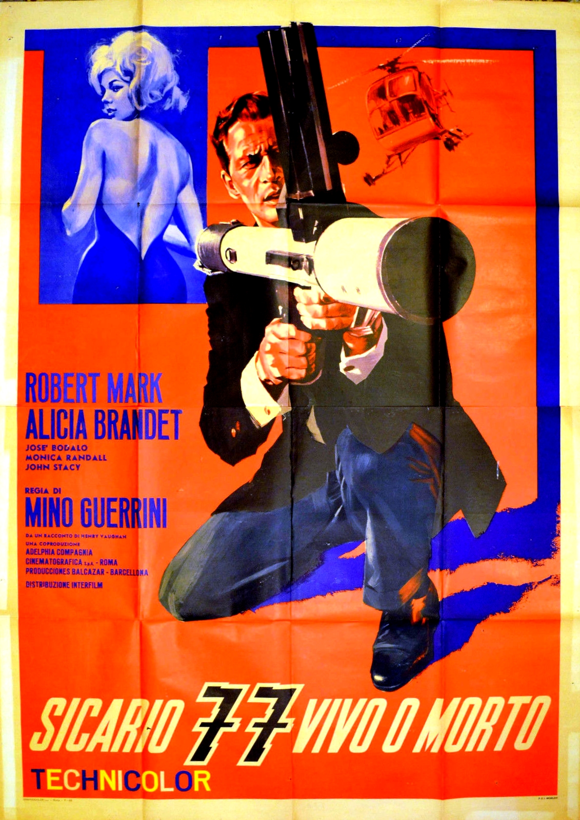 Sicario 77, vivo o morto (1966) with English Subtitles on DVD on DVD