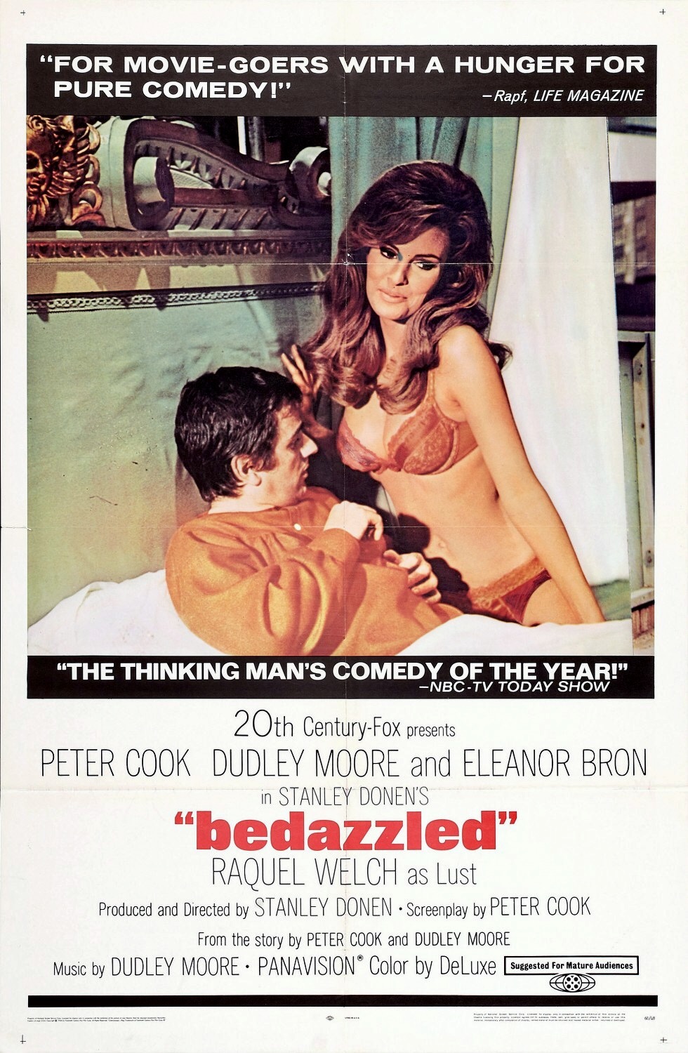 Bedazzled (1967) starring Peter Cook on DVD on DVD