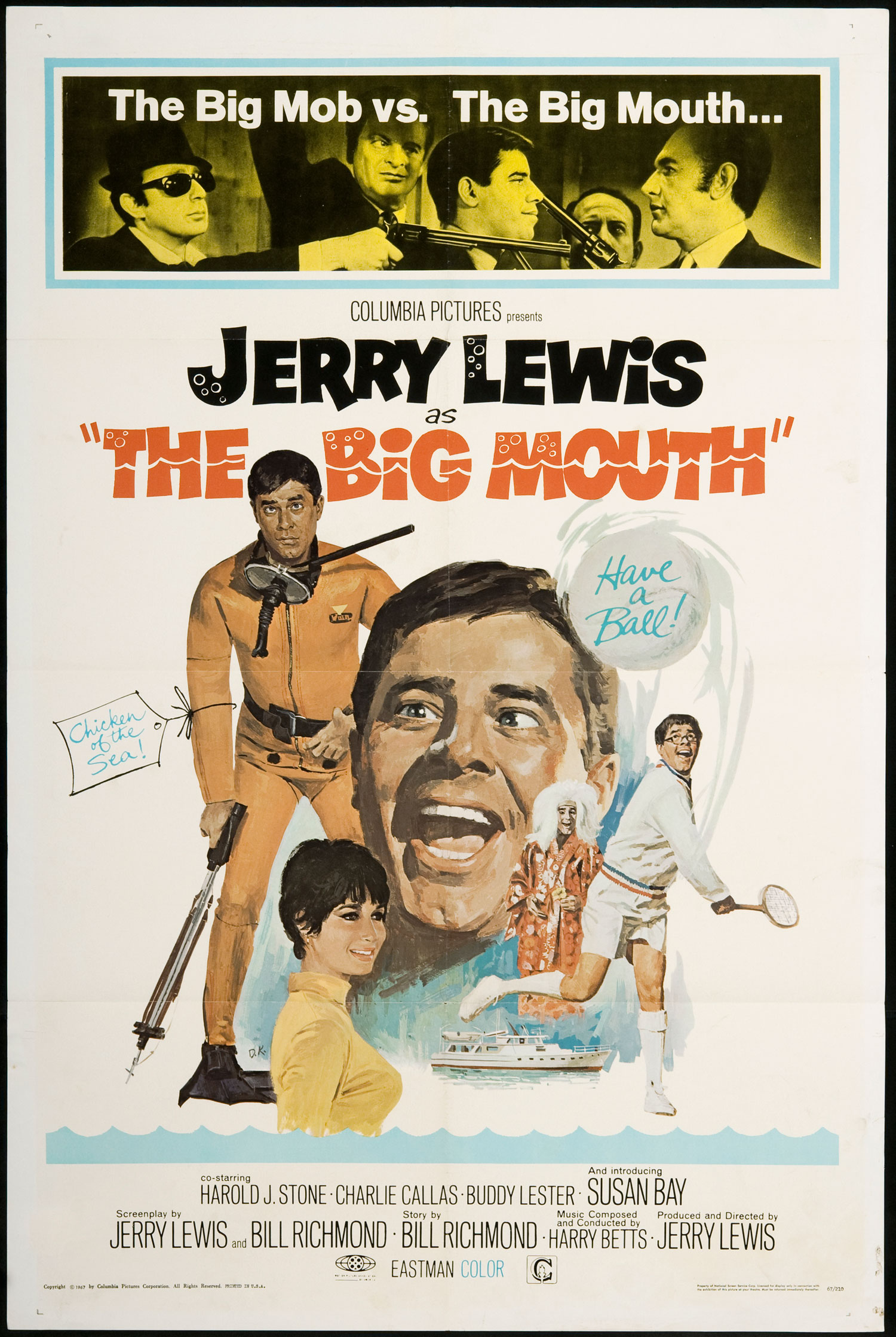 The Big Mouth (1967) starring Jerry Lewis on DVD on DVD