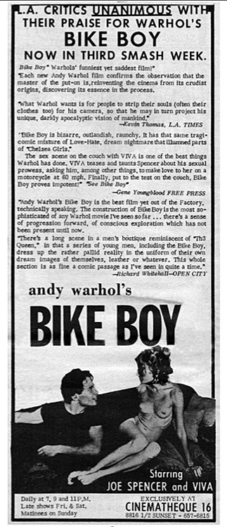 Bike Boy (1967) Screenshot 2
