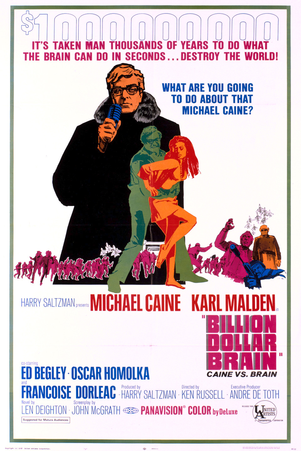 Billion Dollar Brain (1967) with English Subtitles on DVD on DVD