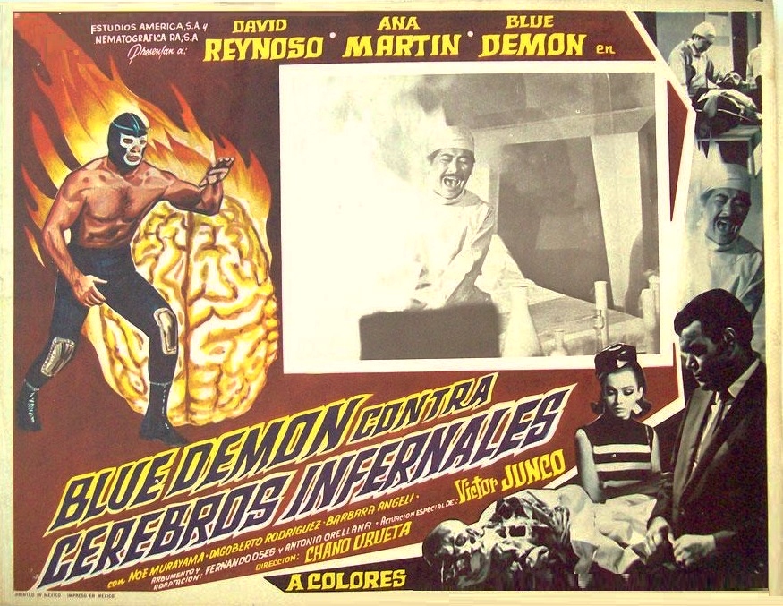 Blue Demon contra cerebros infernales (1968) Screenshot 1