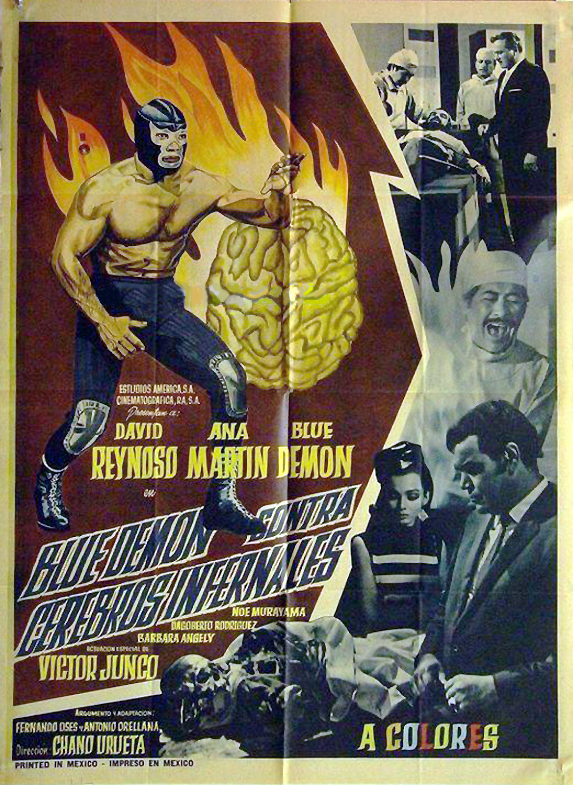 Blue Demon contra cerebros infernales (1968) Screenshot 2