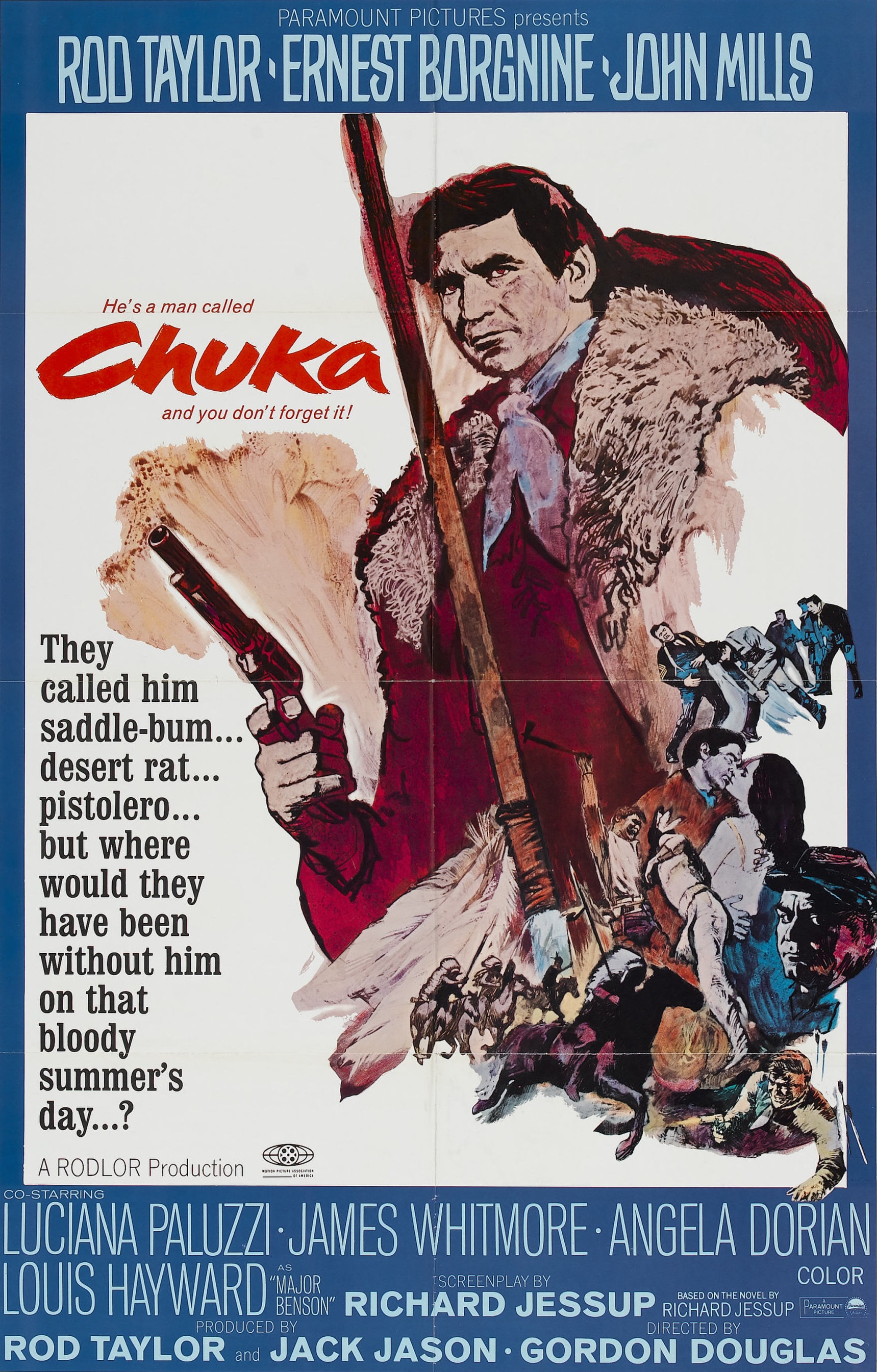 Chuka (1967) starring Rod Taylor on DVD on DVD