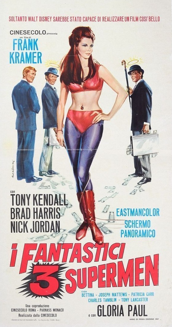 The Three Fantastic Supermen (1967) with English Subtitles on DVD on DVD