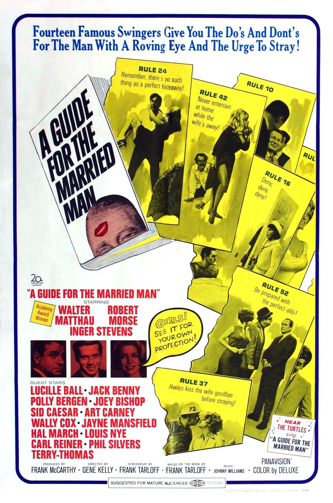 A Guide for the Married Man (1967) starring Walter Matthau on DVD on DVD