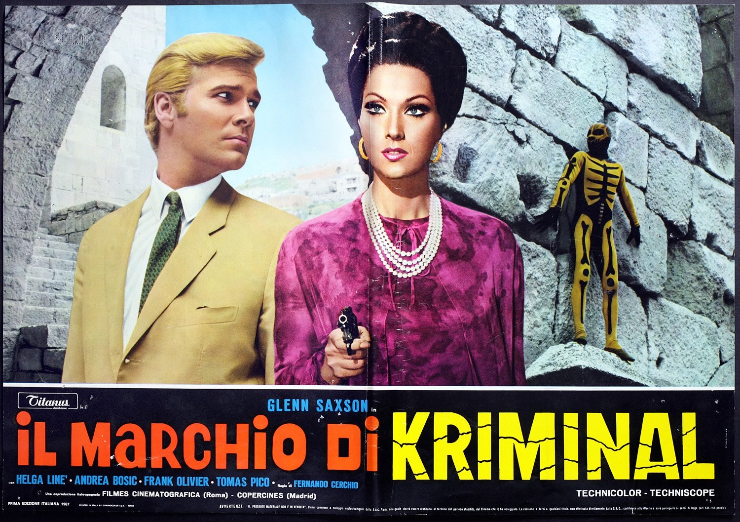 Il marchio di Kriminal (1968) Screenshot 1 