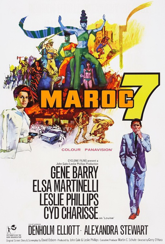 Maroc 7 (1967) starring Gene Barry on DVD on DVD
