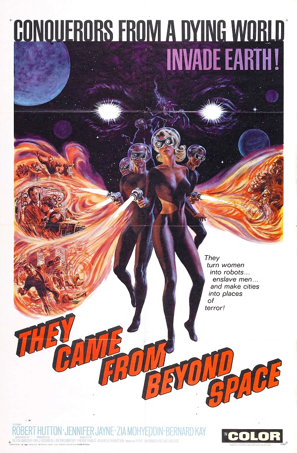 They Came from Beyond Space (1967) starring Robert Hutton on DVD on DVD