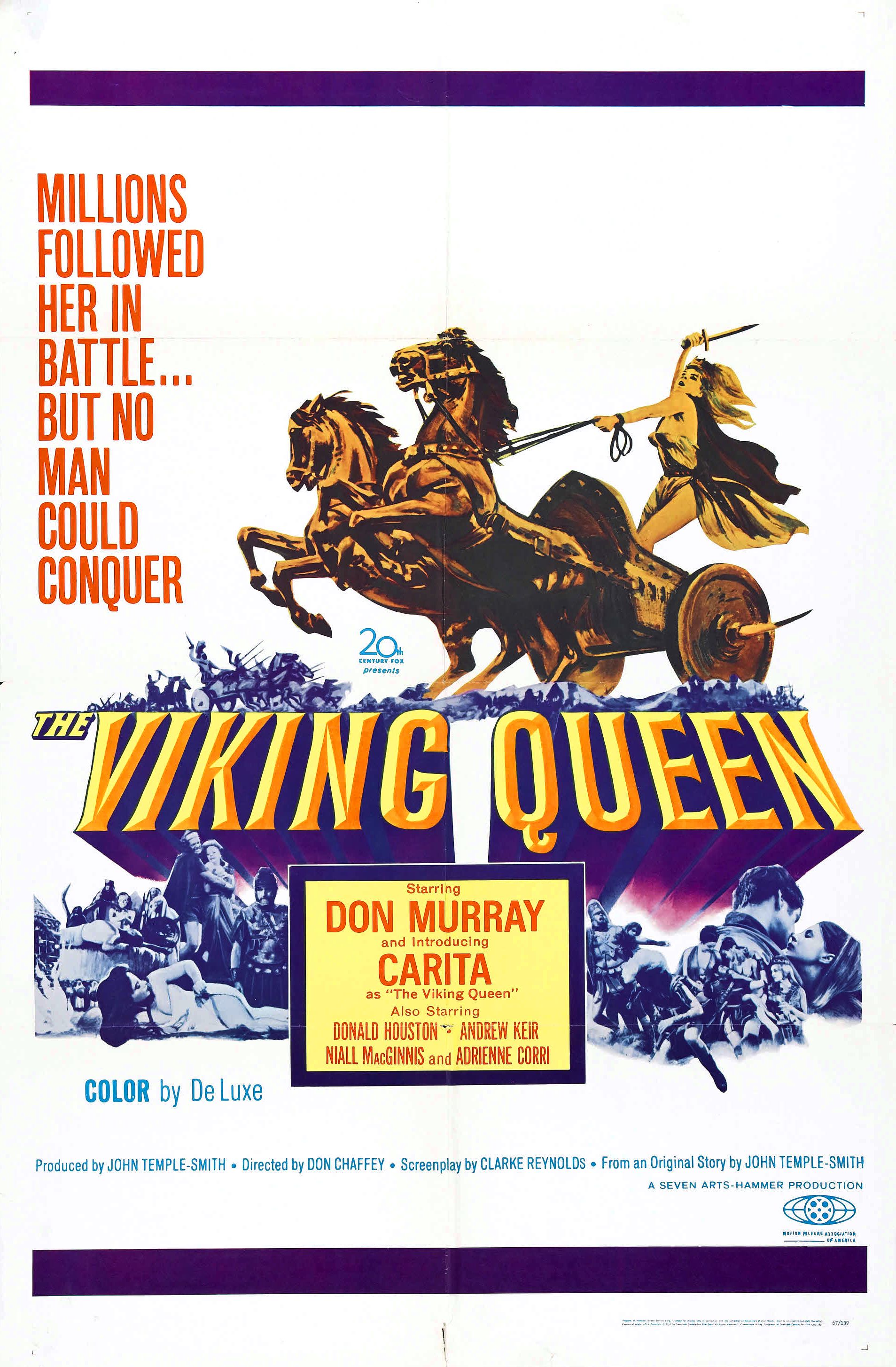 The Viking Queen (1967) starring Don Murray on DVD on DVD