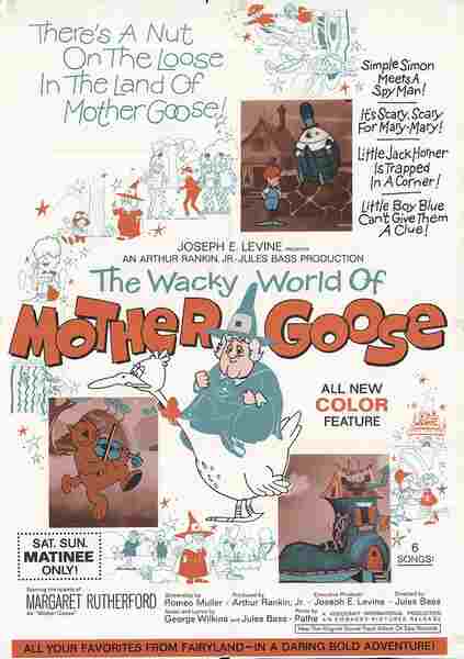 The Wacky World of Mother Goose (1967) starring Margaret Rutherford on DVD on DVD