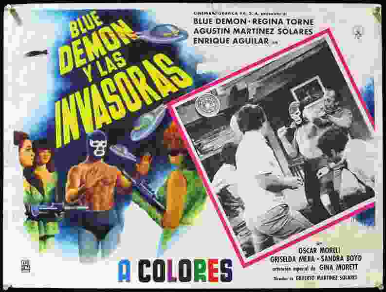Blue Demon y las invasoras (1969) Screenshot 1