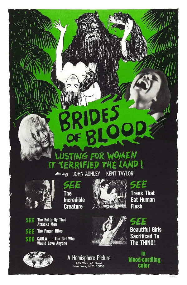 Brides of Blood (1968) starring Kent Taylor on DVD on DVD