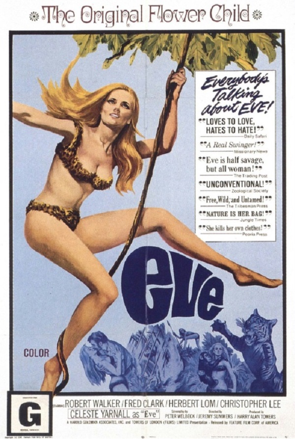 Eve (1968) starring Celeste Yarnall on DVD on DVD