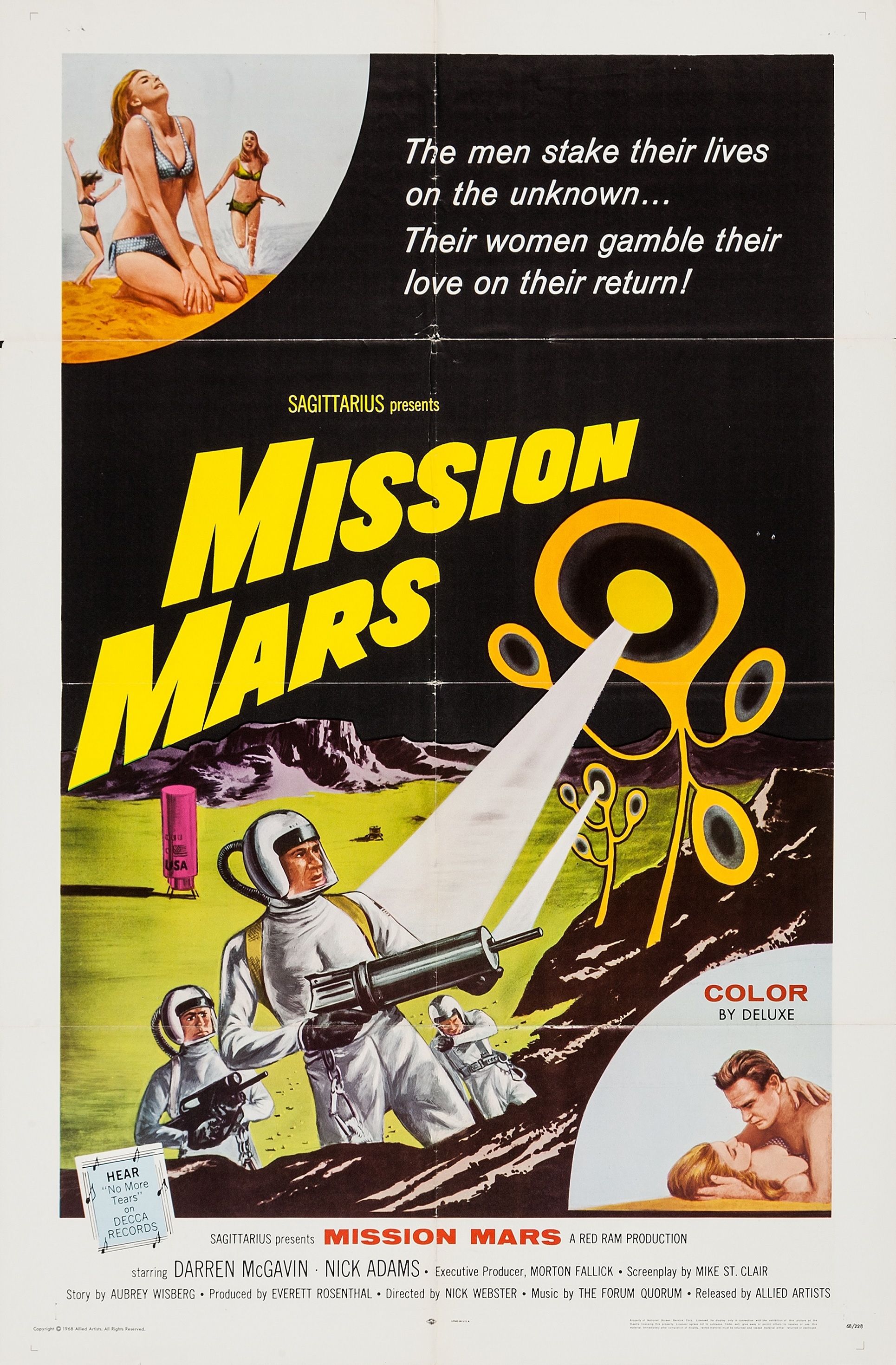 Mission Mars (1968) Screenshot 3