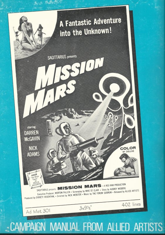 Mission Mars (1968) Screenshot 5